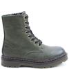 HEAVENLY FEET WOMENS ZIP LACE ANKLE BOOT - KHAKI